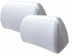Carmotion Huse universale pentru tetiere auto Carmotion, albe, set 2 buc (CAM86382)