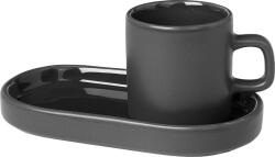 blomus Cești pentru espresso Pilar agave green cu farfurioară 2 buc (63714)