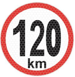 Automax Autocolant reflectorizant limita de viteza 120 km/h, diametru 150 mm (5201-120)
