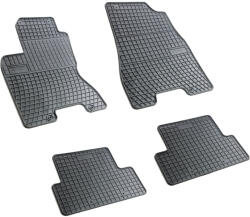 RapidAuto Set covorase auto cauciuc Nissan X-Trail II 2008-2013 negre, 4 piese (D0455)