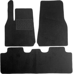 RapidAuto Set covorase auto din mocheta pentru Tesla Model Y 2020+, negre, 3 piese (840801BLACK)