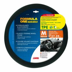 LAMPA Manson volan textil Lampa Formula One, negru, Ø 37-39 cm (LAM33068)