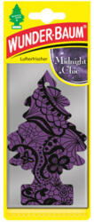 Amio Odorizant auto tip bradut Wunder-Baum Midnight Chic, parfum persistent, 1 buc (AM23-165)