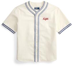 Ralph Lauren Риза с къс ръкав Polo Ralph Lauren Men's Short Sleeve Shirt - White/Blue