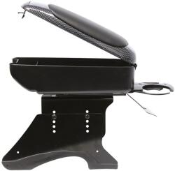Carpoint Cotiera auto universala Carpoint cu finisaj carbon si vinil negru reglabila (325009)