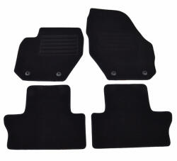  Covorase auto din mocheta pentru Volvo XC60 2008+, negre, set 4 piese (840238BLACK)