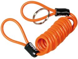Lampa Cablu spiralat din otel Safety Reminder 150 cm, portocaliu (LAMOT90616)