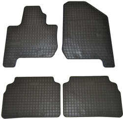 RapidAuto Set covorase auto din cauciuc pentru Kia Soul EV 2014-2019, negre, 4 piese (D547280)