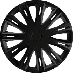 Cridem Set capace roti auto Spark BL negre 14 inch, 4 bucati, ABS rezistent (VER1401BL)