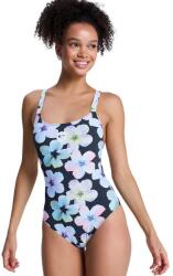 Roxy Бански костюм Roxy Active Basic PT swimsuit - Blue (Anthracite Im Fleur Real)