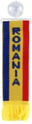Lampa Fanion auto mic cu ventuza pentru parbriz, steag Romania (LAM98526)