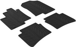 Gledring Set covorase auto cauciuc Hyundai Bayon 2021-prezent, negre, Gledring, 4 piese (GL0421)