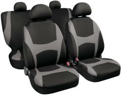 LAMPA Huse scaun auto Capri stretch-fit, set 8 piese, negru/gri (LAM54947)
