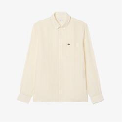 Lacoste Риза с дълъг ръкав Lacoste Men's Long Sleeve Patterned Shirt - Yellow 2AI