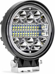 AMiO Proiector auto LED AMIO 12-24V, 26 LED 3030, rotund 110 mm (AM02430)