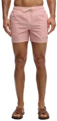 Superdry Бански гащета Superdry Seer Sucker 15 swimming shorts - Pink (Sugar Coral / White Thin Stripe)