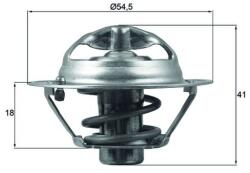 MAHLE TX 162 82D termostat lichid racire