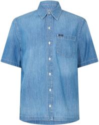 7 For All Mankind Риза 7 For All Mankind Men's Short Sleeve Plain Shirt - Gold River