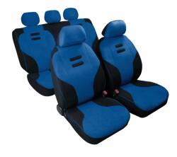 Pilot Set huse scaun auto Kynox 9 piese, albastru, pentru fata si bancheta (LAM54903)