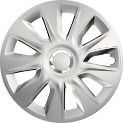 Cridem Set 4 capace roti auto Cridem Stratos 17 inch, argintiu crom (CRI1733RCSI)