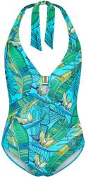 Zoggs Corsica Plunge Halter Womens - Blue
