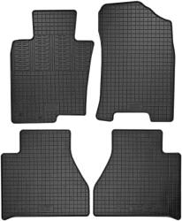 RapidAuto Set covorase auto din cauciuc pentru Nissan Navara 2016+ / Renault Alaskan negre (RMCIKNIS00009)