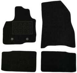 RapidAuto Covorase mocheta Dacia Duster Mild Hybrid 2024 4x4, 5 locuri, negre, set 4 piese (840885BLACK)