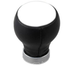 RapidAuto Husa nuca schimbator Ford Focus 2 2004-2007 din piele neagra (AGNU15)