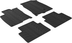 Gledring Set covorase auto din cauciuc pentru Honda Civic 2017-2022, Gledring, negru, 4 piese (GL0309)