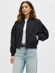 JJXX Дамско яке JJXX Womens Ella Ribbed Zip Bomber Jacket - Black