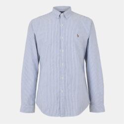 Ralph Lauren Men's Slim Fit Striped Oxford Shirt - Slate/White