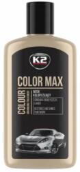 K2 Ceara auto coloranta neagra K2 Color Max, 250 ml, pentru luciu si retus fin (K2K0208)