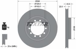 TEXTAR 93117400 Disc frana