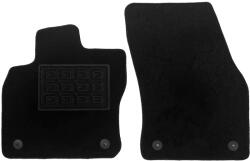 RapidAuto Set covorase auto din mocheta pentru VW Caddy 2 locuri 2020+, negre, 4 piese (840666BLACK)