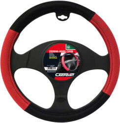 Carpoint Husa volan auto Carpoint X-treme Mesh textil rosu-negru 37-39 cm (2510110)