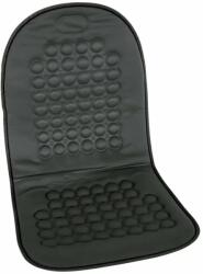 Carpoint Husa pentru scaun fata cu efect de masaj si magneti, Carpoint, neagra (CAR0323218)