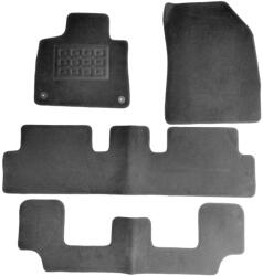 RapidAuto Covorase mocheta Citroen C4 Picasso 7 locuri / Grand Spacetourer 2013-prezent (840288ABLACK)