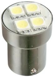 Pilot Bec LED P21W BA15s 24V alb 6500K, 4 SMD, pentru utilizare interioara (LAM98364)