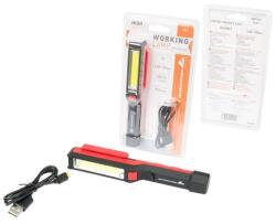 Automax Lampa de lucru LED COB 2W magnetica, reincarcabila USB, Automax (4014)