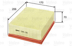 VALEO 585011 Filtru aer