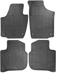 RapidAuto Set covorase auto din cauciuc pentru Seat Toledo si Skoda Rapid, negre (RMCIKSEA00012)