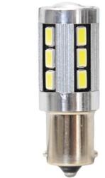 VECTA Set 2 becuri auto LED Vecta BA15S Canbus 12V-24V, 18 SMD 5730 (7429)