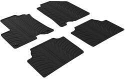 Gledring Set covorase auto cauciuc Kia e-NIRO Hatchback 2018-, Gledring, negre, 4 piese (GL0624)