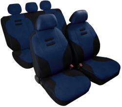 Pilot Huse scaun auto Kynox 9 piese, albastru inchis, pentru fata si bancheta (LAM54904)