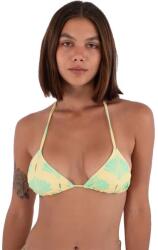 Hurley Triangle Print bikini top - Yellow (Macadamia)