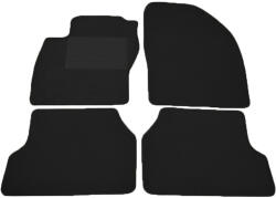 RapidAuto Covorase mocheta Ford Focus 2 2005-2011 negre, set 4 piese (840062BLACK3USI)