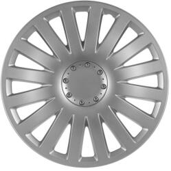 Automax Set 4 capace roti 13 inch Smart argintii din ABS rezistent Automax (8085)