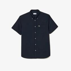 Lacoste Мъжка риза с къс ръкав Lacoste Short Sleeve Oxford Shirt Mens - Navy F2W