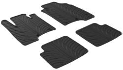 Gledring Set covorase auto din cauciuc Fiat Panda Facelift 2014-, negre, Gledring, 4 piese (GL0577)