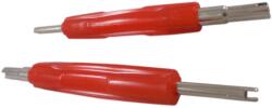 RapidAuto Surubelnita pentru montare si demontare ventil roata 128 mm, 2 capete (404173-T1) Surubelnita